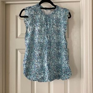 Loft Sleeveless Blouse NWT